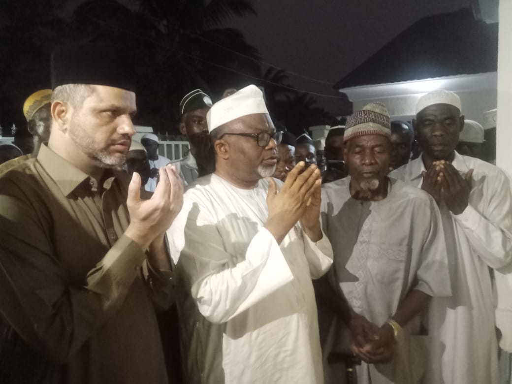 The Amir sahib Ahmadiyya Muslim Jama’at Visits Akoko Circuit, Ondo State.