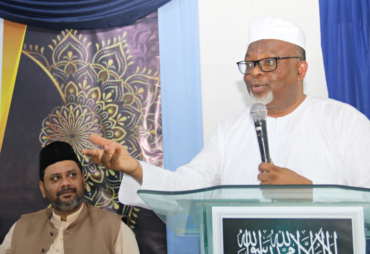 THE AMIR AHMADIYYA MUSLIM JAMAAT OF NIGERIA (AMJN) CHAIRED THE 2024 ANNUAL GRADUATION CEREMONY OF JAMIA AHMADIYYA NIGERIA.