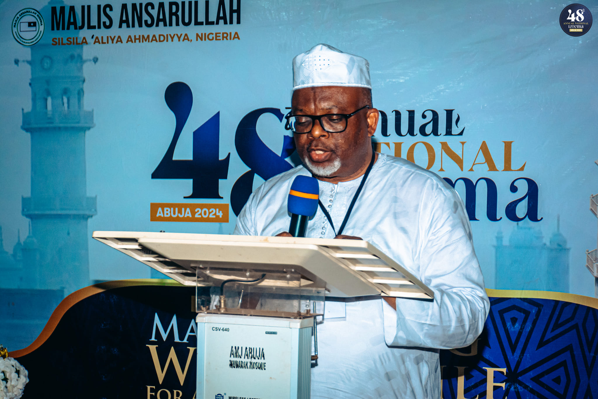 48th Majlis Ansarullah Ijtema #Abuja2024 – Jum’ah Service