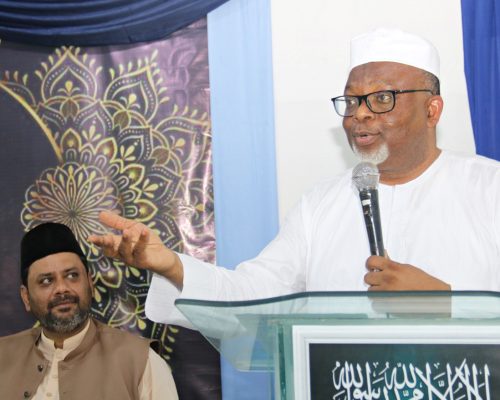 THE AMIR AHMADIYYA MUSLIM JAMAAT OF NIGERIA (AMJN) CHAIRED THE 2024 ANNUAL GRADUATION CEREMONY OF JAMIA AHMADIYYA NIGERIA.