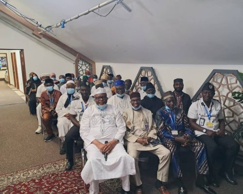 Amir Ahmadiyya Nigeria Mulaqat with Huzur Anwar (atba)- UK Jalsa