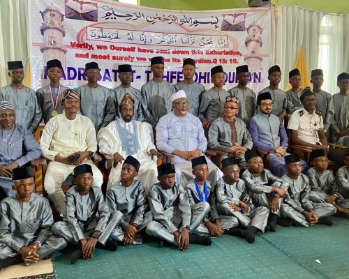 Amir Ahmadiyya Nigeria Attends Graduation Ceremony of Madrasatut Tahfidhil Qur’an (Jamia Ahmadiyya)