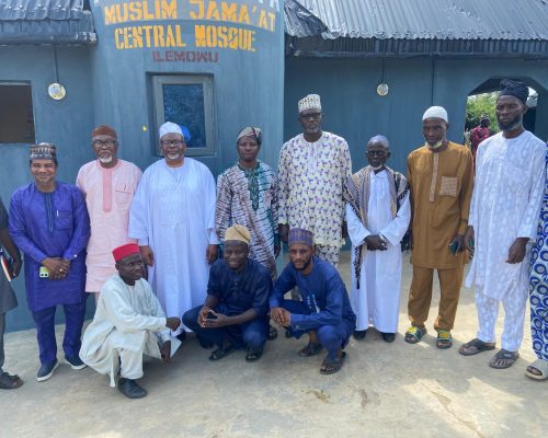 Amir AMJN Commissions New Mosque in Ilemowu, Osun State