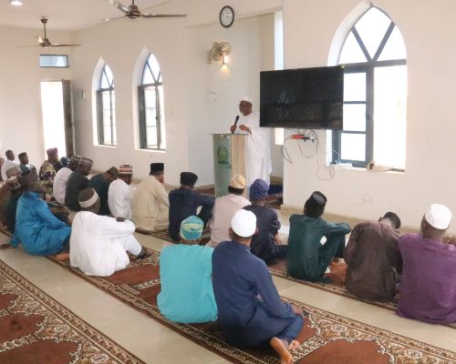 Amir Sahib Leads Jumu‘at Prayer at Minaret University, Ikirun