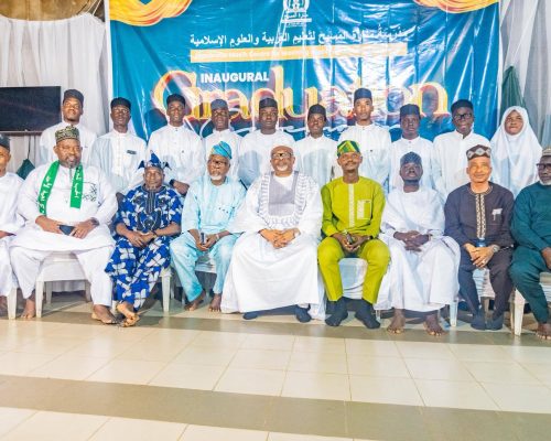 Amir AMJN Attends Manaratul Masih Arabic School’s Maiden Graduation Ceremony