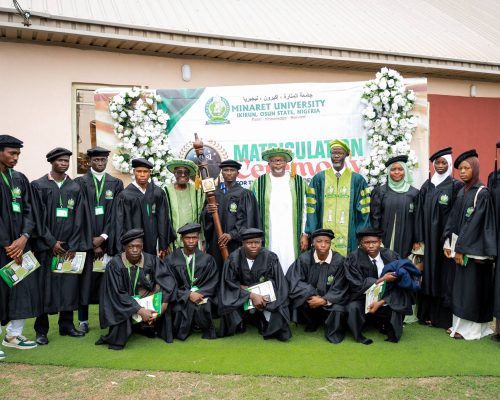 Minaret University, Ikirun Holds Maiden Matriculation for 2025/2026 Academic Session