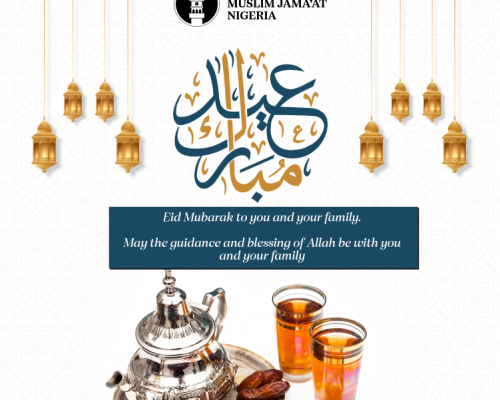 EIDUL FITR MESSAGE BY THE HEAD OF AMJN