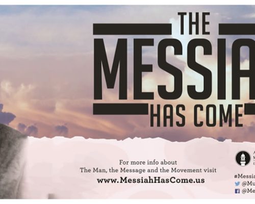 The Messiah Has Come